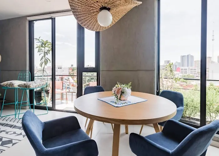 Apartamento Savor Views Over Breakfast At A Bold, Bohemian Escape México DF