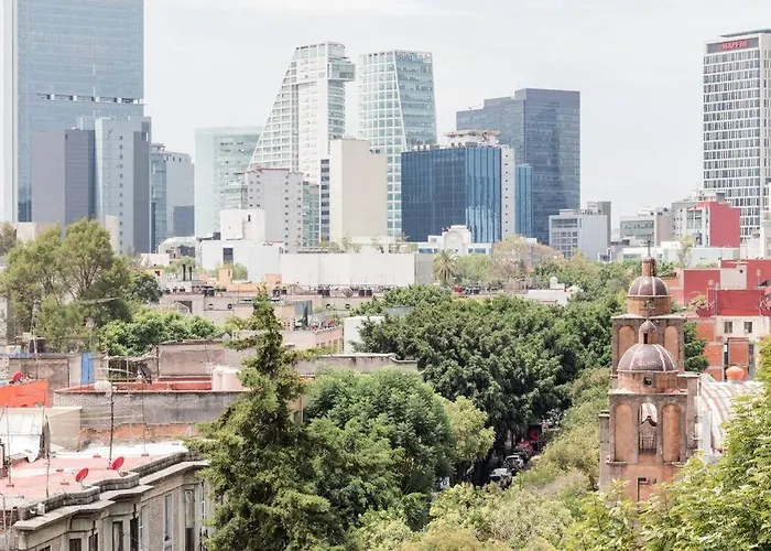 Savor Views Over Breakfast At A Bold, Bohemian Escape * México DF