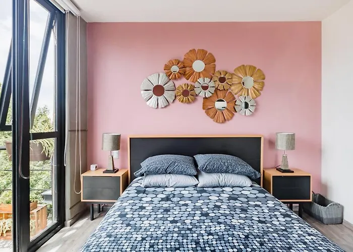Savor Views Over Breakfast At A Bold, Bohemian Escape Apartamento México DF