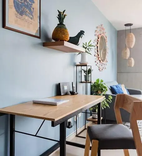 Savor Views Over Breakfast At A Bold, Bohemian Escape Apartamento México DF