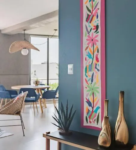 Savor Views Over Breakfast At A Bold, Bohemian Escape México DF