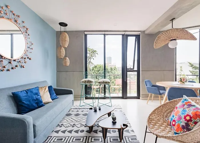 Savor Views Over Breakfast At A Bold, Bohemian Escape * México DF