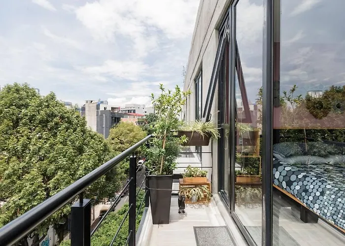 Apartamento Savor Views Over Breakfast At A Bold, Bohemian Escape México DF